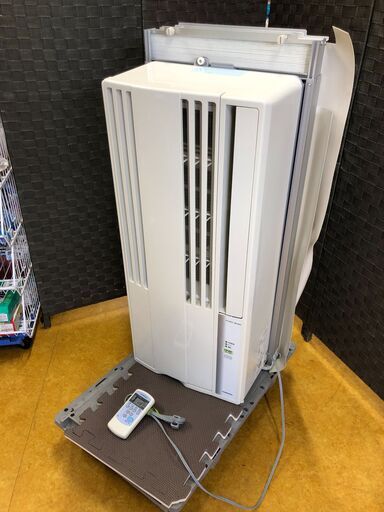 Σコロナ　窓用エアコン/ウインドエアコン　冷房専用　CW-1617　2017年製　ノンドレンタイプΣK7500 コロナ CW-1617 ウインド形冷房専用エアコン＊現状品 コロナ ウインド