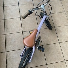 【商談中】へんしんバイク　X14　紫　パープル　子供自転車の画像