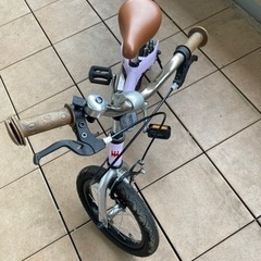 【商談中】へんしんバイク　X14　紫　パープル　子供自転車の画像