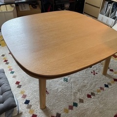 無印良品　こたつ　正方形