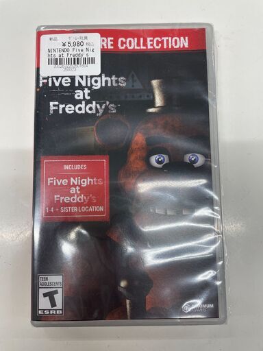 ジモティ来店特価!!　SWITCHソフト　FIVE　NIGHTS AT FREDDYS　J-0701