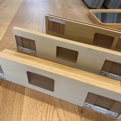 お譲りします　無印の壁用棚とフック