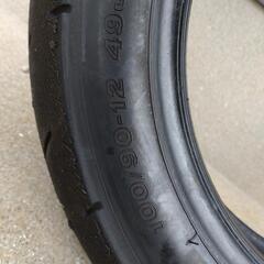 ハイグリップタイヤ　中古　100/90-12の画像