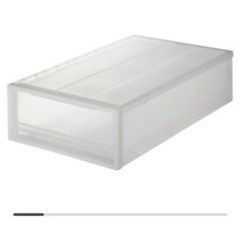 取引中　無印良品　プラスチック衣装ケース