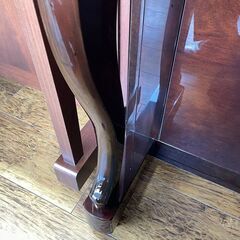【更にお値引き。】税込￥278,000-　が！木目猫脚ピアノ　お値打ち　グラチアPU120WSCの画像