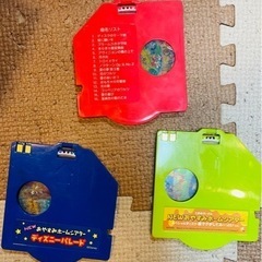 ジャンク？ディズニーキャラクター New おやすみホームシアター  映像ディスク 3枚付きの画像