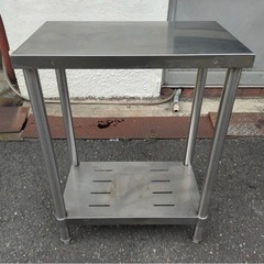 業務用 作業台 調理台 600×370×800(mm) 厨房機材...