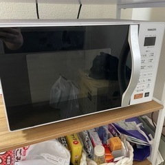【山善】オーブンレンジ(ホワイト)の画像