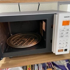 【山善】オーブンレンジ(ホワイト)の画像