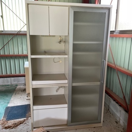 松田家具、ルマン、ダイニングレンジ、大川家具、幅120cm、高さ195