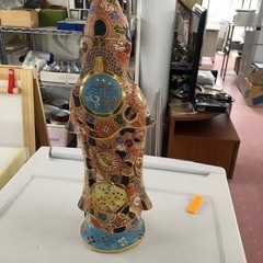 九谷焼菊仙、陶器、置物の画像