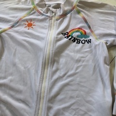 キッズ　水着　ラッシュガード　サイズ110の画像