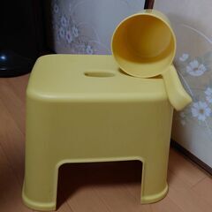 お風呂の椅子＆桶の画像