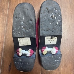 ピンク下駄の画像