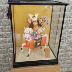 五月人形　馬上武者　東月　中古