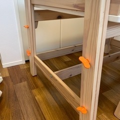 IKEA 子供机、椅子セット　FLISAT フリサットの画像