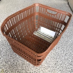 自転車後ろカゴ