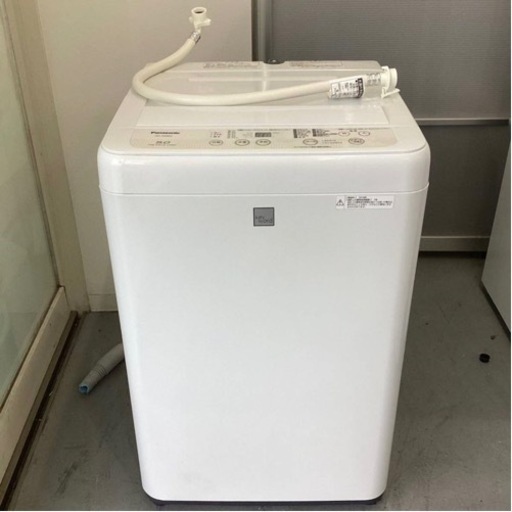 ＊【動作品】Panasonic パナソニック 全自動電気洗濯機 全自動洗濯機 洗濯機 2018年製 5.0kg NA-F50BE5 洗浄 送風乾燥