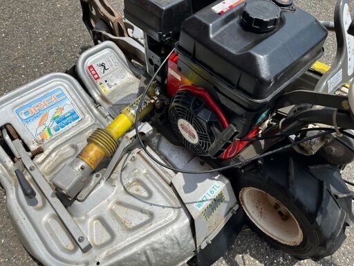 【引取限定】オーレック WM716TL ウィングモア ロータリーモーア 自走式 草刈機 刃無し 【下関店】【中古】