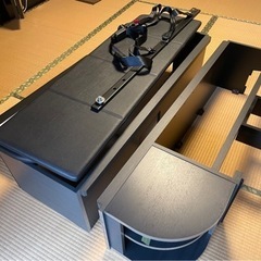 ハイエース4型ワゴンGL用ベッドキットセンターテーブル用穴無しシートベルト付きの画像