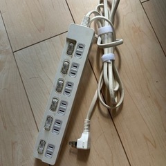 延長コード二つの画像