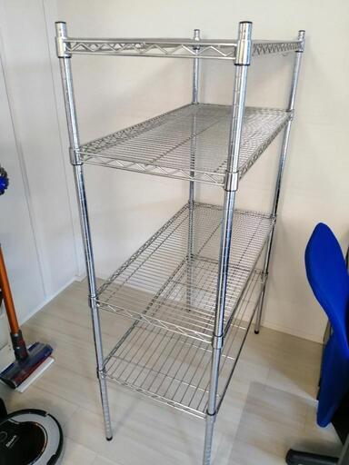 ※商談中※【高さ150cm】大型スチールラック　４段