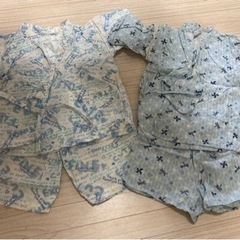 3〜4歳 男の子浴衣と帯、甚平セット（中古品）【値下げ】の画像