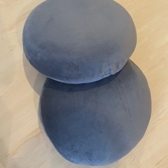 クッション/フロワピロー/抱き枕/グレー2個セット