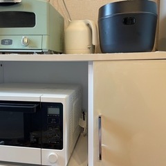 ニトリ　レンジ台　7/17迄に自宅まで取りに来てくださる方の画像