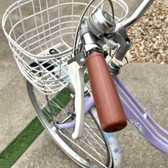 ブリヂストン自転車 女の子 ラベンダー リコリーナ24インチの画像