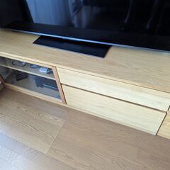 無印良品　木製AVラック　テレビボードの画像