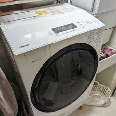 【2019年購入】東芝ドラム式洗濯乾燥機左開き　TW-117A7L　ZABOON