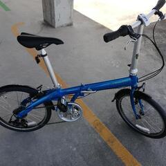 DAHON VYBE D7 折りたたみ自転車 軽量アルミフレーム 7段変速シマノギア 20インチ  新品、未使用