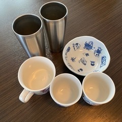 食器 6点セット サーモス 湯呑み