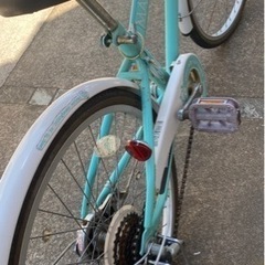 キッズ女の子自転車22インチの画像