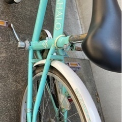 キッズ女の子自転車22インチの画像