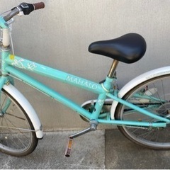 キッズ女の子自転車22インチの画像