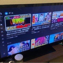 【値下げ】40インチSONY BRAVIA 録画用HDD付き