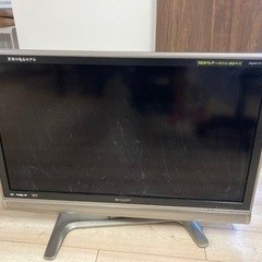 SHARP AQUOS 37インチテレビ　ジャンク