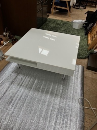 【配達無料】オシャレな♡なローテーブル 引き出し付き