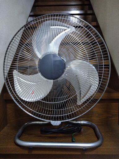 工業用扇風機　23年6月末購入　ネットで約８０００円の品。