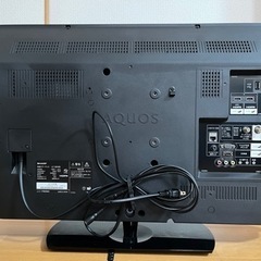 シャープ AQUOS 32型テレビの画像