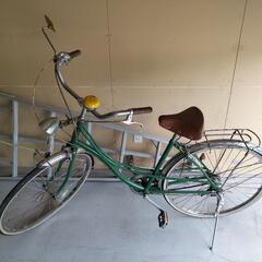 昭和レトロ旧式自転車