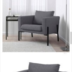 IKEA ソファー　1人用の画像
