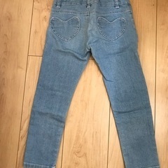 110㎝　デニムパンツ　ジーパン　女の子　トップバリュ