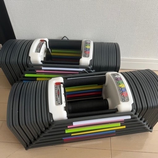 ダンベル　TOP FILM 可変式ダンベル2個セット