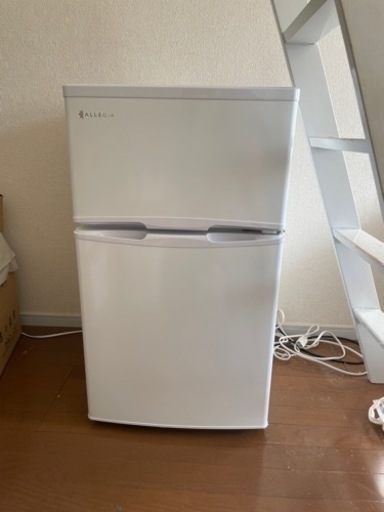 美品！2020年製97ℓリットル2ドア冷蔵庫冷凍庫