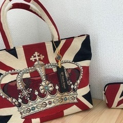 シンクビー　ゴッドセーブザクイーン　トートバック　コインケース付き