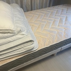 シングルベッド（マットレス&寝具3点）セット