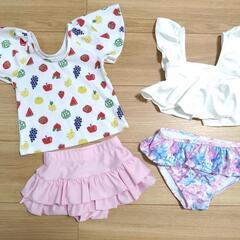 子供水着　95センチ　女の子　2着セット